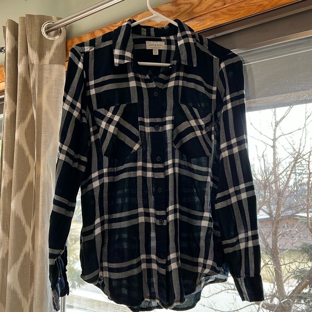 Lucky Brand plaid shirt